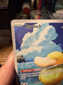 Pokemon Psyduck ASC Full Art Holo Water Basic 70 HP 20 ATK REND EN 226/217 2026 - Image 3