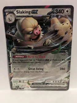 Pokemon Surging Sparks Slaking EX 147/191 NM - Image 1
