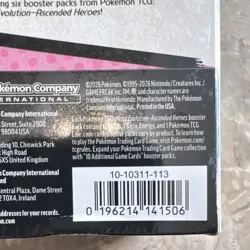 Pokemon TCG Mega Evolution Ascended Heroes Booster Bundle Box * HEAVY * - Image 3