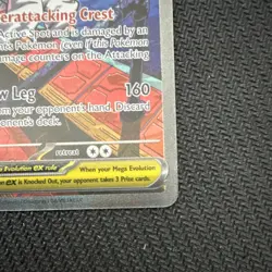 Pokemon Mega Scrafty EX 285/217 ASC Special Illustration Rare Full Art Stage 1 … - Image 5