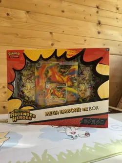 Pokemon TCG: Ascended Heroes - Mega Emboar EX - Collection Box - New & Sealed!! - Image 2