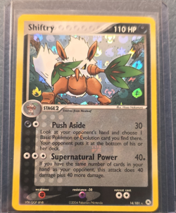 Pokemon Shiftry Hidden Legends 14/101 110 HP Reverse Holo Rare 2004 English - Image 1