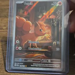 Pokemon Vulpix Illustration Rare Holo 138/132 Me01: Mega Evolution Basic 70 HP - Image 2