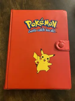 Pokemon Wizards Of The Coast Binder With Gym Challenge And Hero Unlimited - Image 1