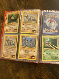 Pokemon Wizards Of The Coast Binder With Gym Challenge And Hero Unlimited - Image 3