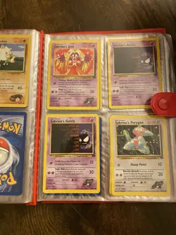 Pokemon Wizards Of The Coast Binder With Gym Challenge And Hero Unlimited - Image 4