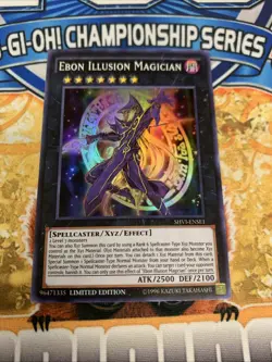 Yugioh Ebon Illusion Magician SHVI-ENSE1 NM - Image 1