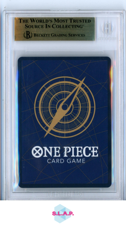 MARSHALL.D.TEACH ONE PIECE OP09-093 2025 OP12 SP SILVER JAPANISCH BECKETT 10 - Image 2
