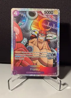 One Piece TCG Franky SR OP09-072 Englisch NM - Image 1