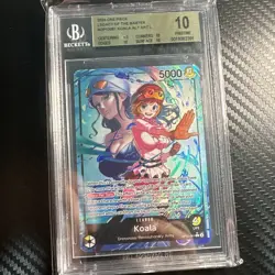 KOALA 2025 ONE PIECE LEGACY OF MASTER ALT ART LEADER #OP12-081 BGS 10 Pristine - Image 1