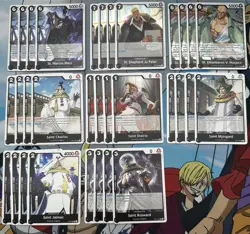 One Piece TCG OP13 Competitive IMU Deck w/ OP05 Vivi & OP07 Stussy - Sleeved - Image 2