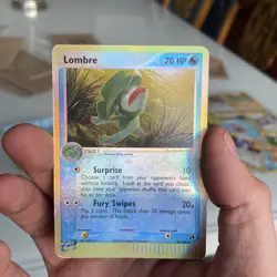 Lombre 46/100 Reverse Holo EX Sandstorm Pokemon Card - mp - Image 1