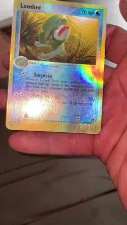 Lombre 46/100 Reverse Holo EX Sandstorm Pokemon Card - mp - Image 2