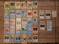 Pokemon Cards Fossil Line 1999 Inc Zapdos Ditto Aerodactyl And More. Vintage - Image 1