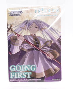 Weiss Schwarz Frieren Going First Topper Promo Anime Waifu Trading Card - Image 1