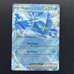 Regice ex - 048/217 - Ascended Heroes - Double Rare Pokemon TCG Card - Image 1