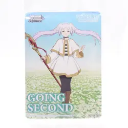Weiss Schwarz Frieren Going Second Topper Promo Anime Trading Card - Image 1