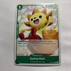 One Piece CCG Sunny-Kun Carrying On His Will Common Card OP13-026 NM - Image 1
