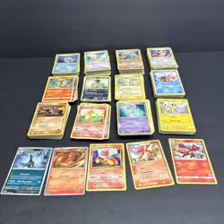 Pokemon Lot Of 450+ Non Holo Common And Uncommon Cards Years 2004-2019 Mostly - Image 1