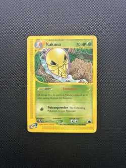 Pokemon Card Skyridge Kakuna 70/144 E Series Pokemon TCG - Image 1
