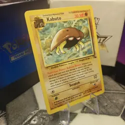 Kabuto 50/62 - Fossil - Common Pokemon Card - LP/NM See Photos WotC Era - Image 3