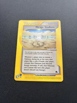 Pokemon Card Skyridge E Series Mirage Stadium 132/144 WOTC - Image 2