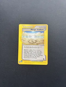 Pokemon Card Skyridge E Series Mirage Stadium 132/144 WOTC - Image 3