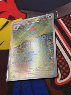 Pokemon Ivysaur 167/165 SV Scarlet & Violet 151 Illustration Rare Holo Card - Image 2
