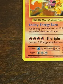 Charizard 11/108 XY Evolutions Holo Rare Pokemon Card - Image 5