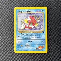 Pokemon Card Gym Challenge Misty's Magikarp 88/132 WOTC Rare - Image 1