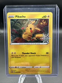 Pikachu - (Holiday Calendar) SWSH153 SWSH: Sword & Shield Promo Cards Holo - Image 1