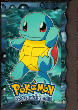 Topps Pokemon The First Movie Die Cut E7 Squirtle Mewtwo Strikes Back - Image 1
