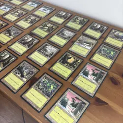 MtG Tempest Forest Land Set of 32 Magic the Gathering - Image 3
