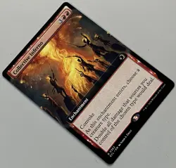 MTG Lorwyn Eclipsed Collective Inferno Enchantment RARE REGULAR #0363 - Image 2