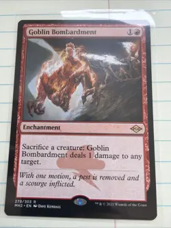 Goblin Bombardment Modern Horizons 2 Regular. Mtg - Image 1