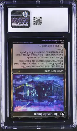 HAWKINS NATIONAL LABORATORY Secret Lair Foil Rare CGC 9 MTG [Nostalgium] - Image 2