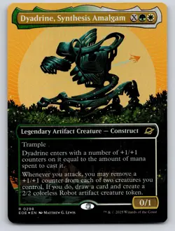 Dyadrine, Synthesis Amalgam (Borderless) 298 Edge of Eternities Foil NM - Image 1