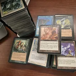 1000 VINTAGE ONLY MTG Magic The Gathering Bulk OLD School COMMONS and UNCOMMONS - Image 1