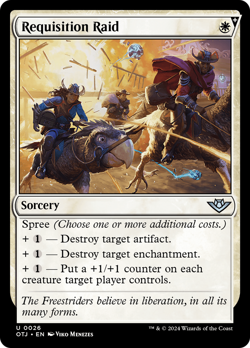 x1 Requisition Raid OTJ MTG 26 UNCOMMON M/NM 1x - Image 1