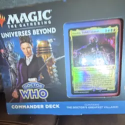 Magic: The Gathering Doctor Who Commander Deck Davros NEW IN BOX - Image 1