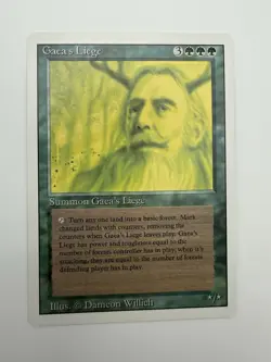 Magic the Gathering ~ MTG ~ 1x Gaea's Liege ~ M/NM ~ REVISED - Image 1