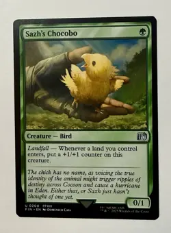 Sazh's Chocobo 200 - FIN: FINAL FANTASY Normal NM MTG TCG - Image 1