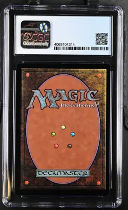 PLAINS (166 A) *Japanese* Portal 3K CGC 9 MTG [Nostalgium] - Image 2