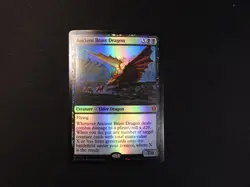 Ancient Brass Dragon FOIL NM [Commander Legends] Mtg Magic Free Tracking! - Image 1