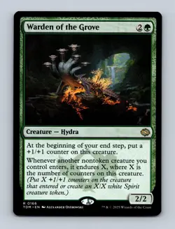 Warden of the Grove Tarkir: Dragonstorm Non-Foil MTG NM - Image 1