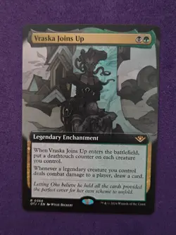 Vraska Joins Up EXTENDED, Outlaws of Thunder Junction, MTG NM - Image 1