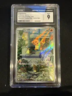 Charmander #044 2023 Pokemon Svp En-Sv Black Star Promo CGC Mint 9 - Image 1