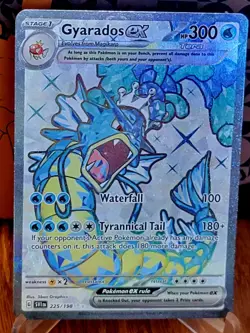 Gyarados ex 225/198 Scarlet & Violet (SV1) NM+ Full Art Ultra Rare Pokemon Card - Image 3