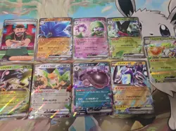 Pokemon TCG Japanese Lot NM - 9 ex Ultra Rares SV4a Shiny Treasure ex - Image 1