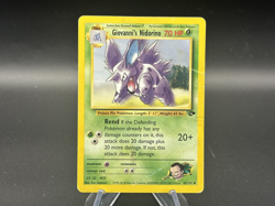 Giovanni's Nidorino - 45/132 Gym Challenge - Pokemon TCG - 2000 - Image 1